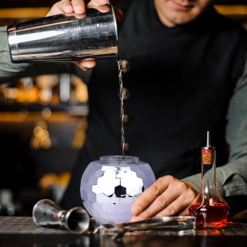 Fun Party Disco Ball Cup with Straw Fun Party Disco Ball Cup with Straw