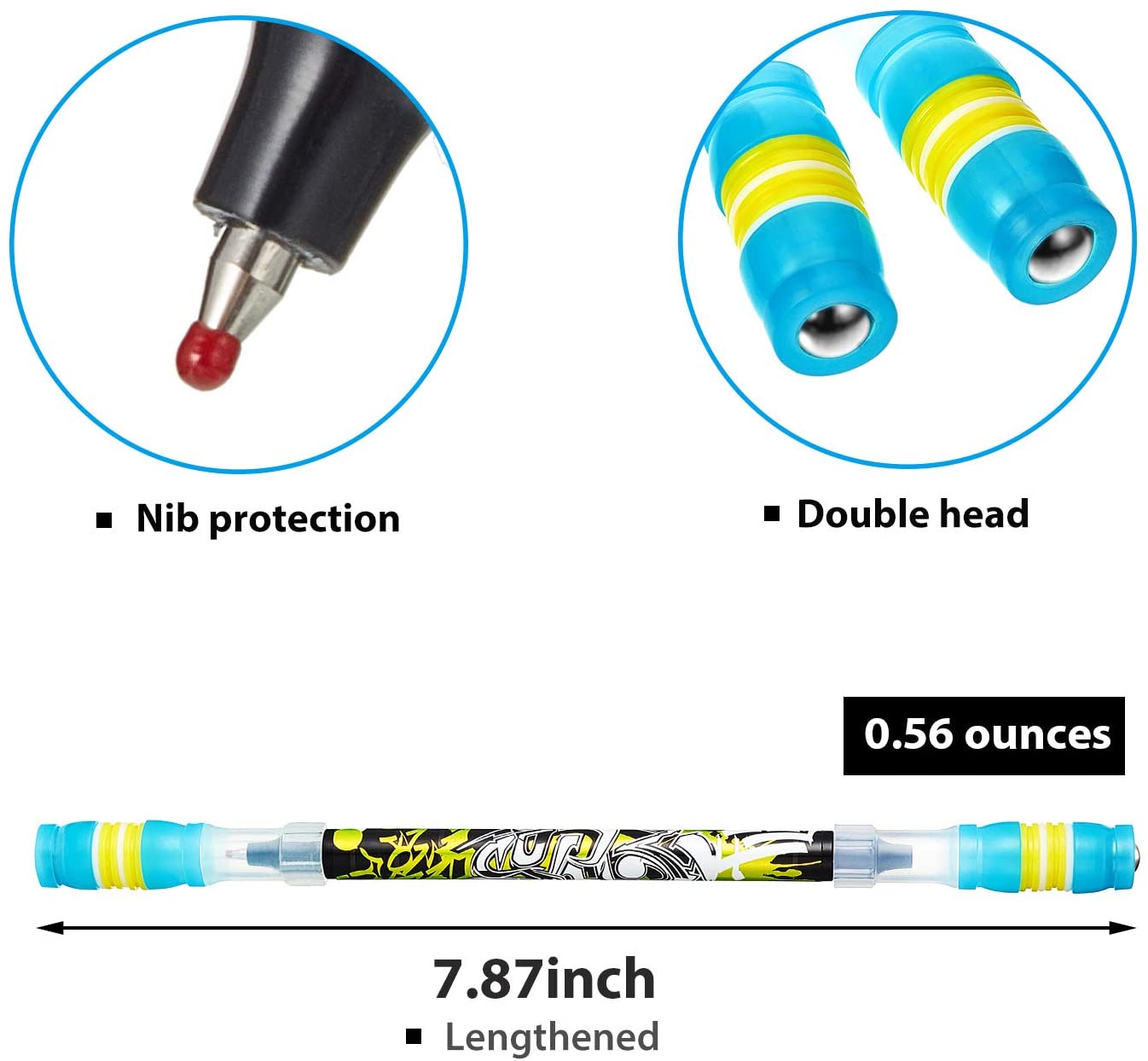Fun Rotating Pen School Supply
