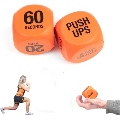 Fun Workout Training Exercise Dice Fun Workout Training Exercise Dice