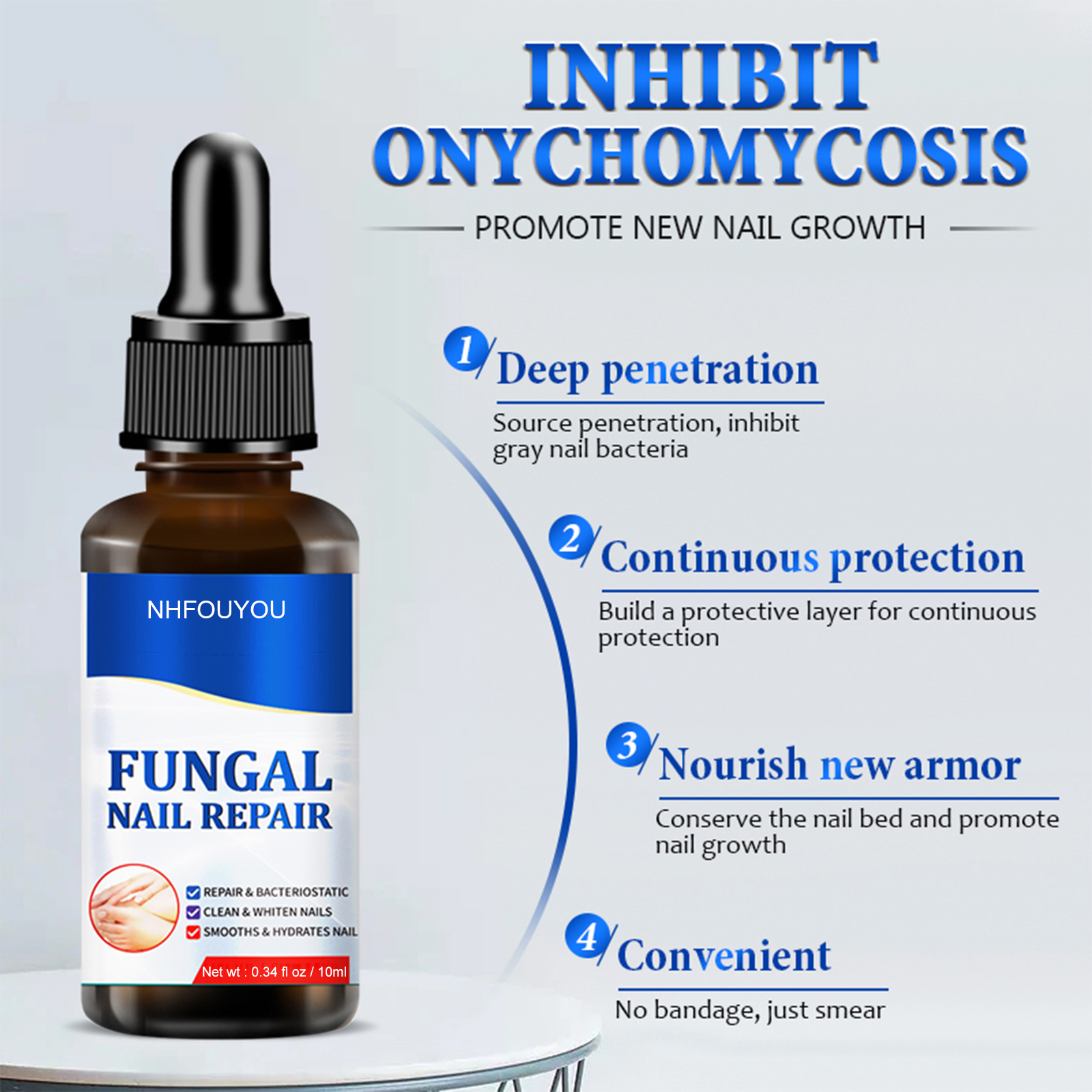 Fungal Nail Treatment Oil Foot Repair Essence Toe Nail Fungus Removal Gel Anti Infection Cream Fungal Nail Removal 10ML Fungal Nail Treatment Oil Foot Repair Essence Toe Nail Fungus Removal Gel Anti Infection Cream Fungal Nail Removal 10ML