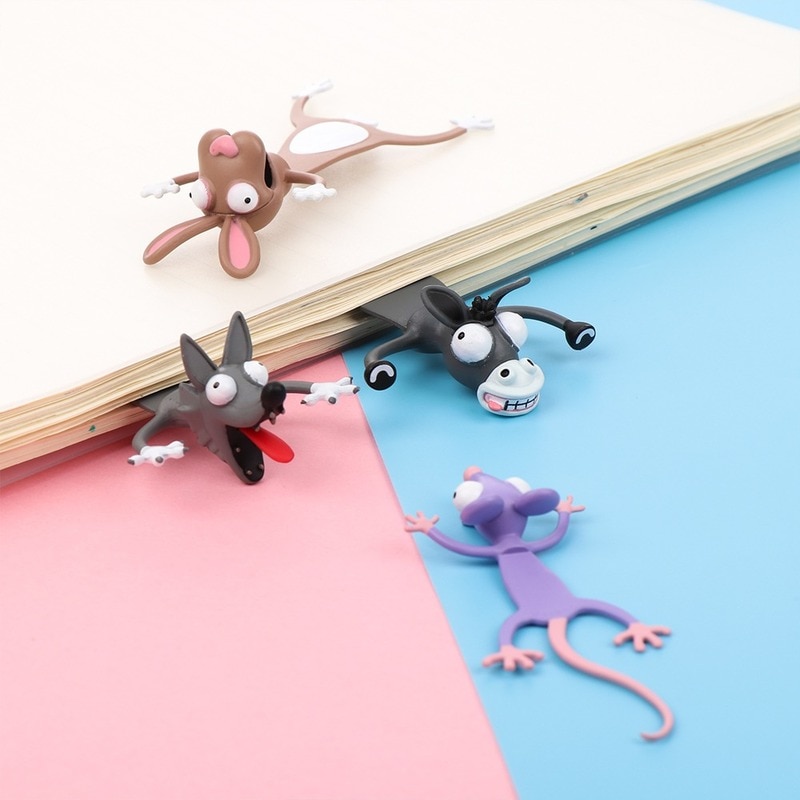 Funny 3D Cartoon Bookmark Funny 3D Cartoon Bookmark