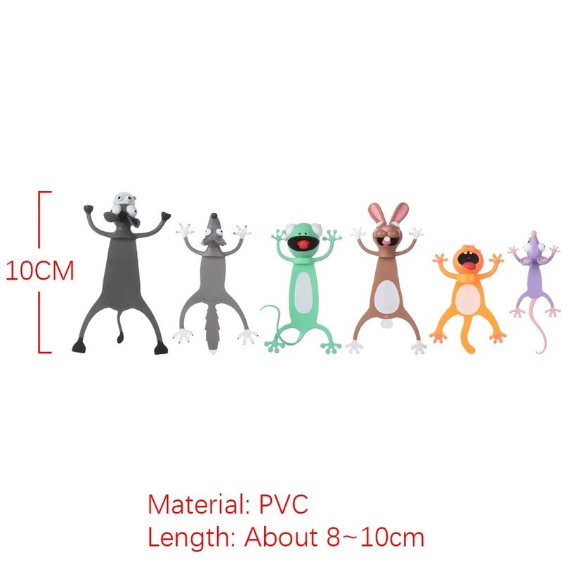 Funny 3D Cartoon Bookmark
