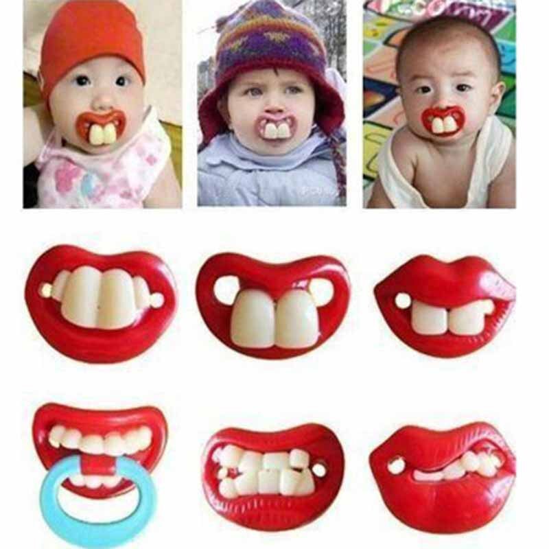 Funny Baby Pacifier Mouth Design Funny Baby Pacifier Mouth Design