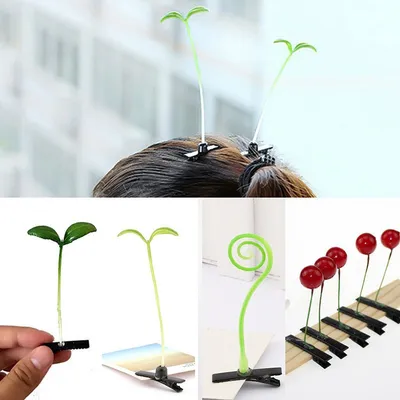 Funny Bean Sprout Hair Clip Funny Bean Sprout Hair Clip