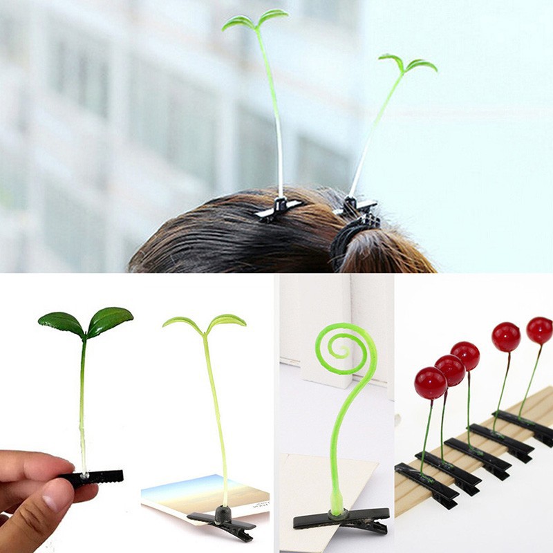 Funny Bean Sprout Hair Clip Funny Bean Sprout Hair Clip