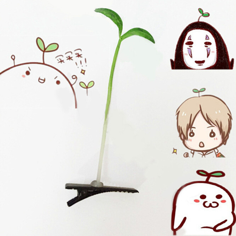Funny Bean Sprout Hair Clip Funny Bean Sprout Hair Clip