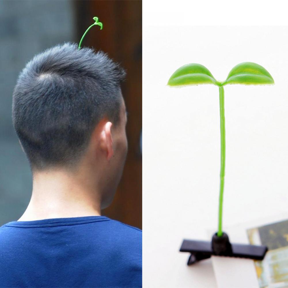 Funny Bean Sprout Hair Clips (4pcs) Funny Bean Sprout Hair Clips (4pcs)