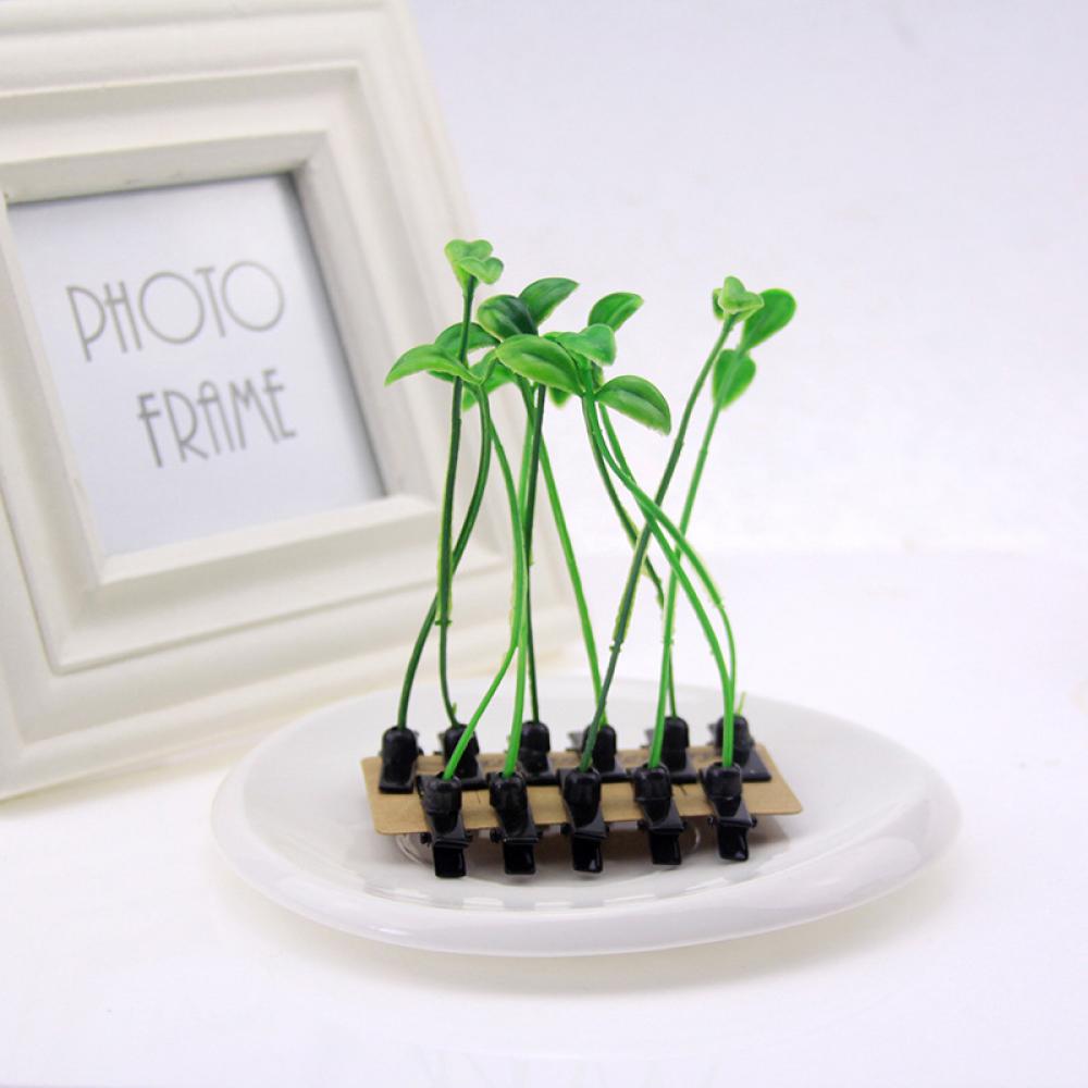Funny Bean Sprout Hair Clips (4pcs) Funny Bean Sprout Hair Clips (4pcs)