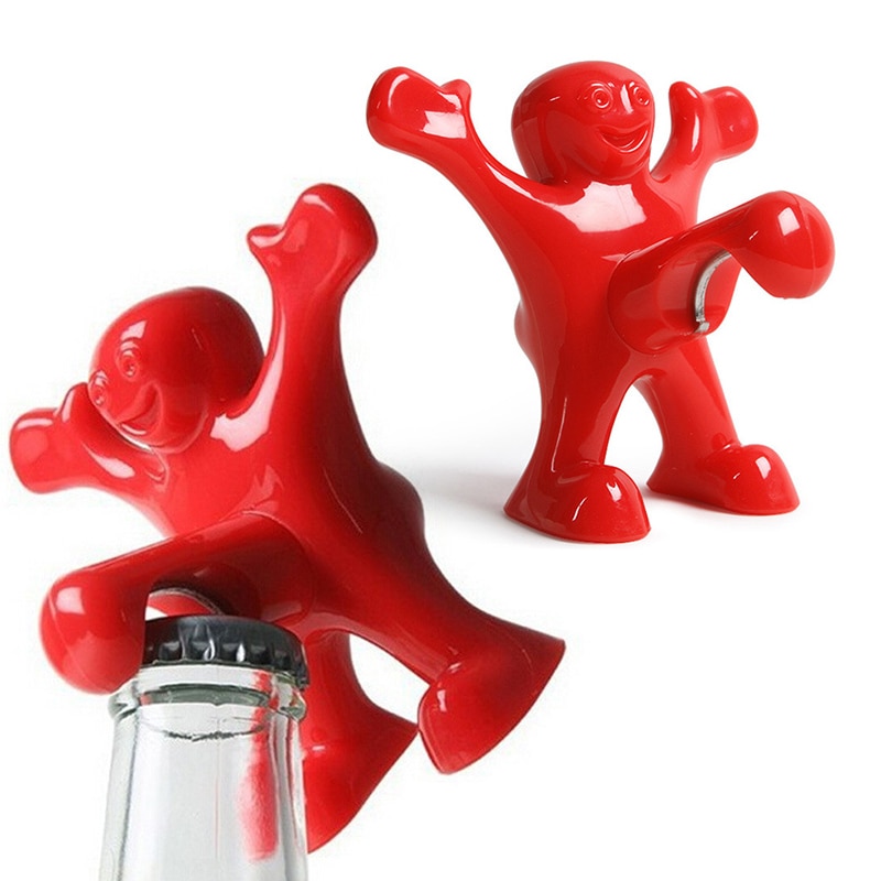 Funny Bottle Opener Red Man Design Funny Bottle Opener Red Man Design