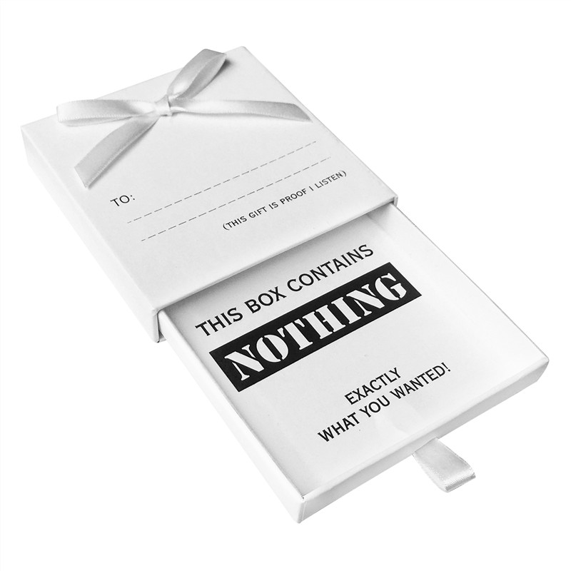 Funny Box of Nothing Gift