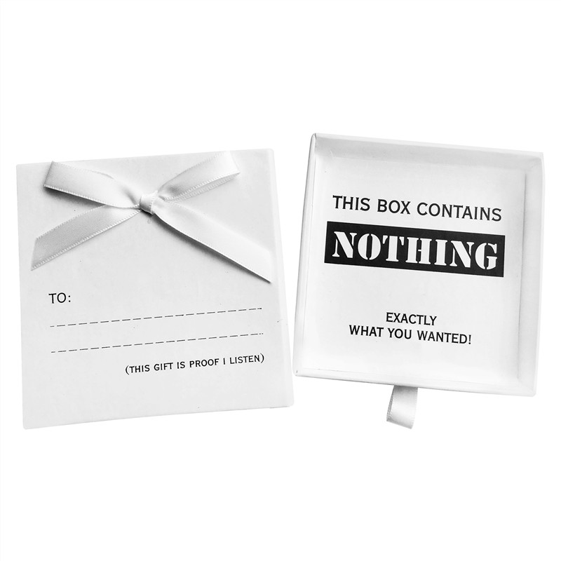 Funny Box of Nothing Gift Funny Box of Nothing Gift