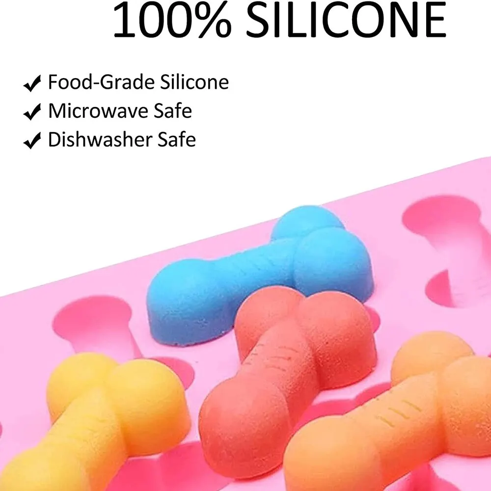 Funny Dicks Chocolate Mould Ice Cube Tray Adult Party Genitals Dessert Sexy Penis Chest Silicone Cake Mold Baking Cake Funny Dicks Chocolate Mould Ice Cube Tray Adult Party Genitals Dessert Sexy Penis Chest Silicone Cake Mold Baking Cake
