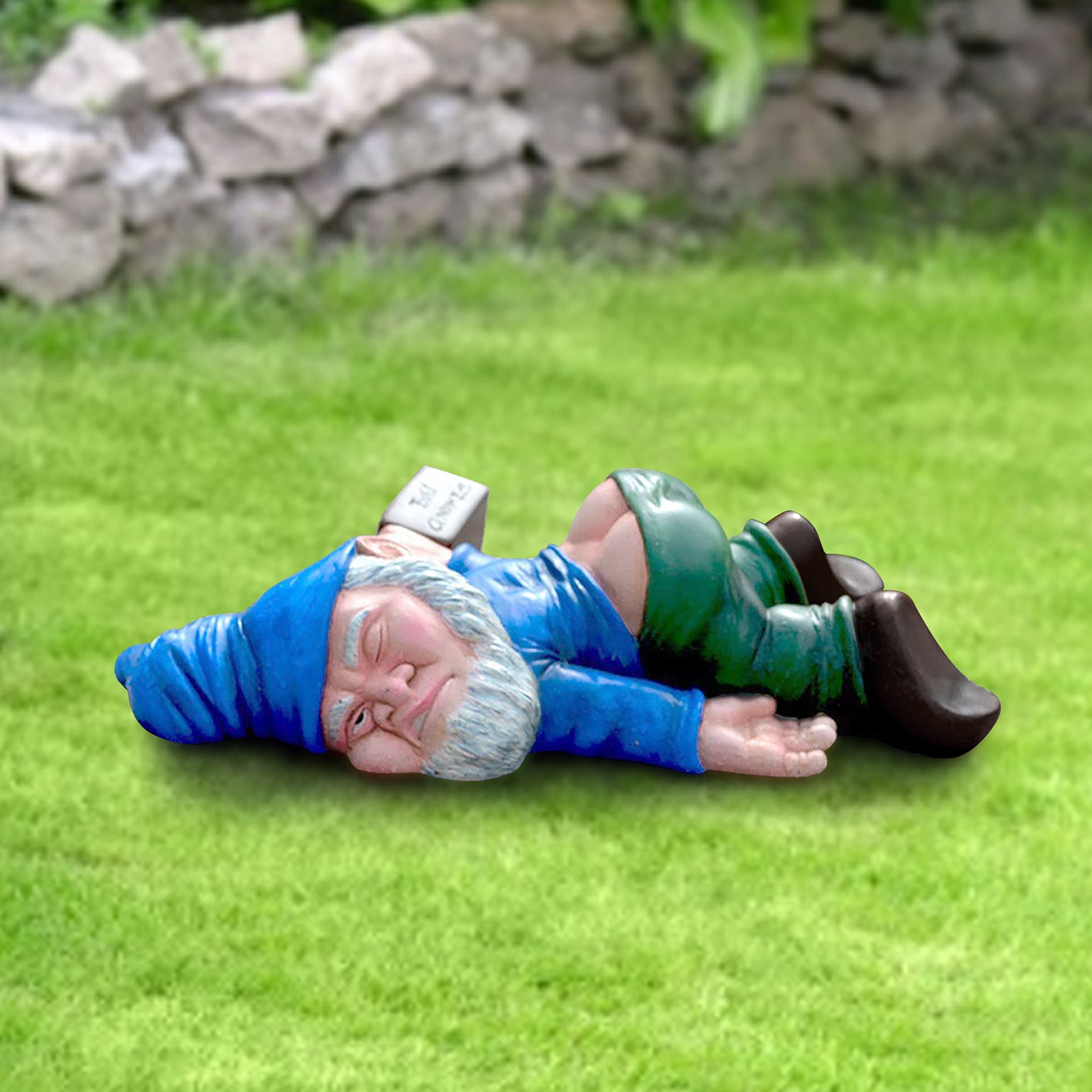 Funny Drunk Garden Gnome Decoration