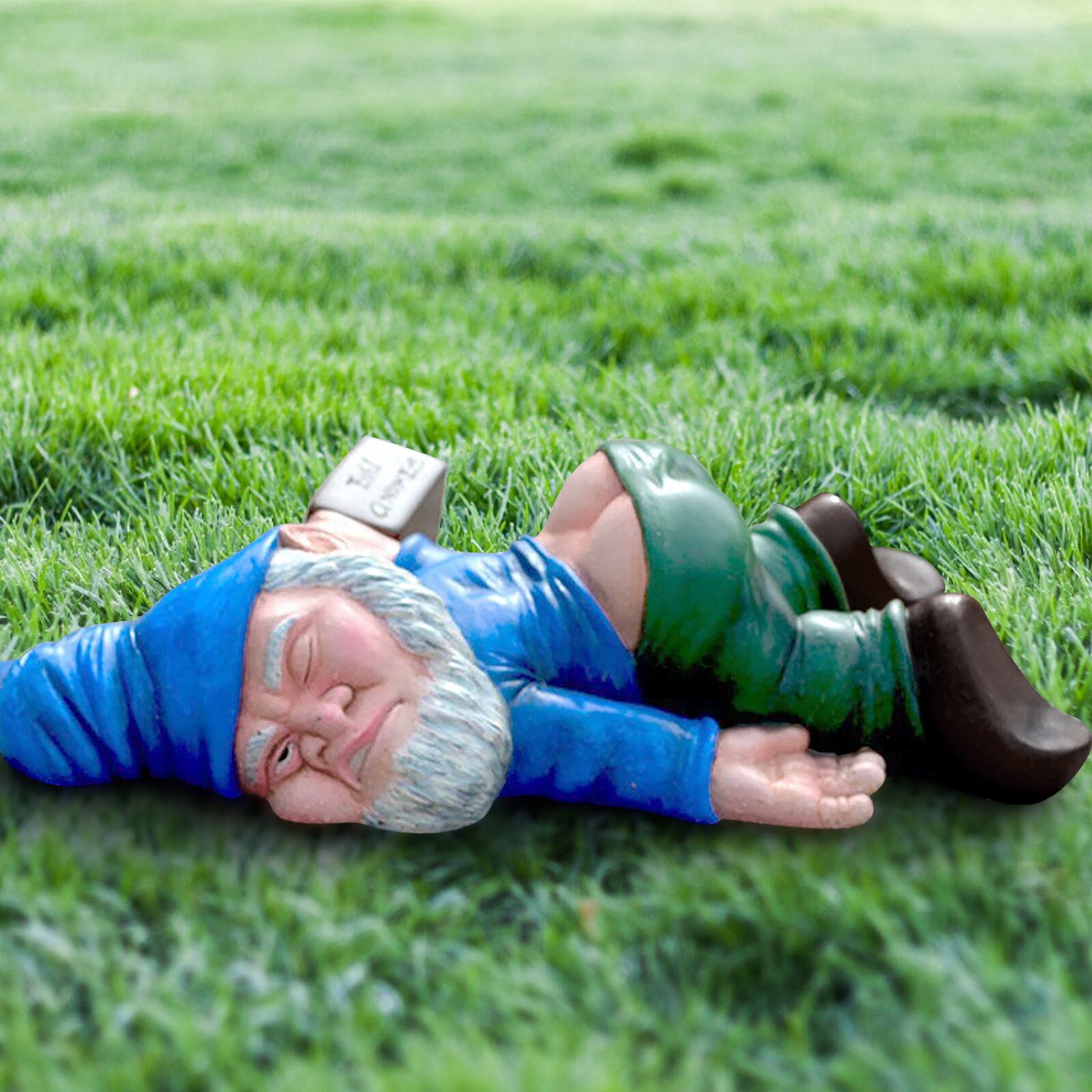 Funny Drunk Garden Gnome Decoration