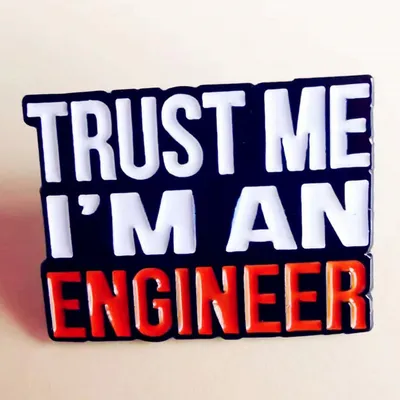 Funny Enamel Metal Engineer Pin Brooch Funny Enamel Metal Engineer Pin Brooch
