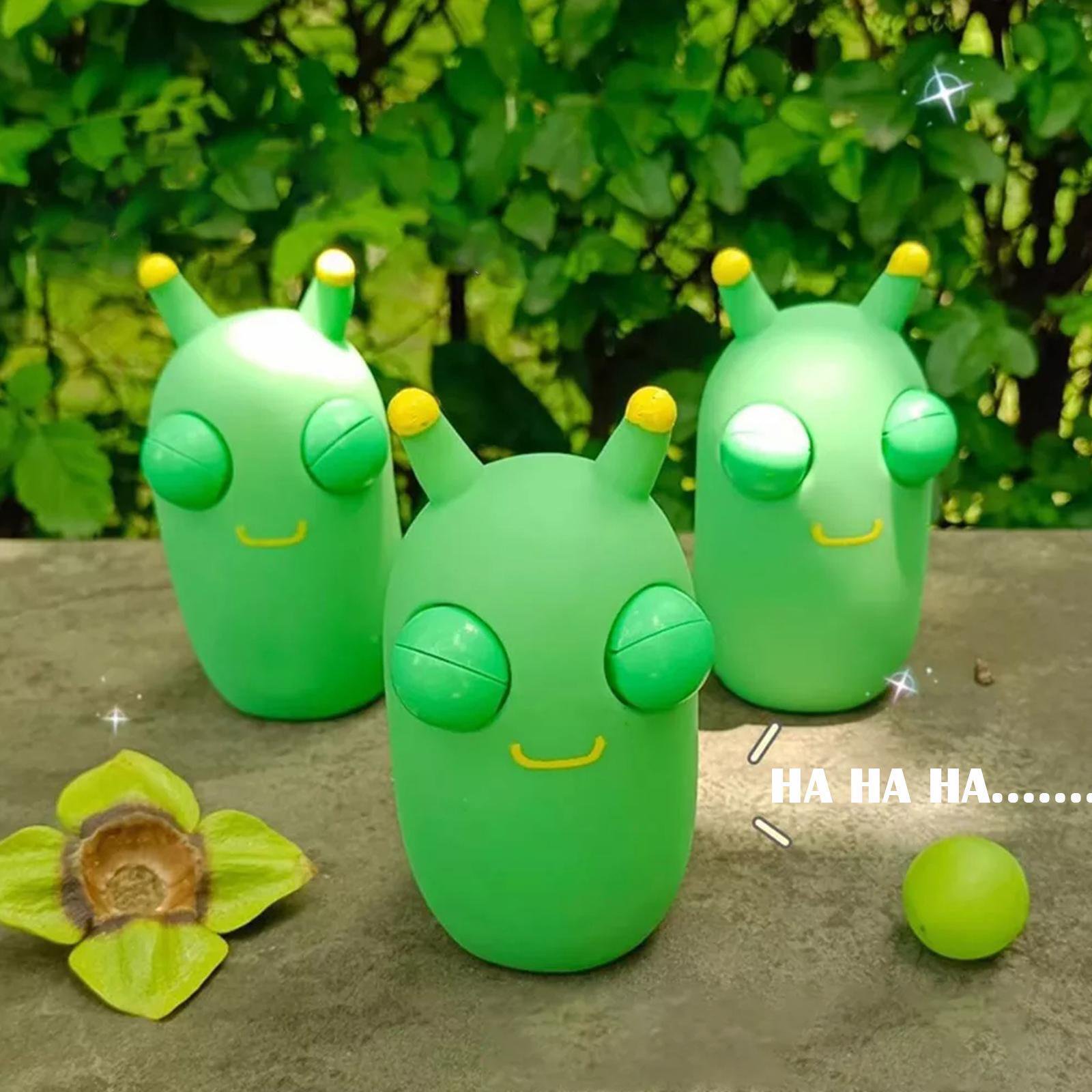 Funny Eyeball Burst Squeeze Toy Green Eye Caterpillar Pinch Toys Adult Kids Stress Relief Fidget Toy Creative Funny Eyeball Burst Squeeze Toy Green Eye Caterpillar Pinch Toys Adult Kids Stress Relief Fidget Toy Creative