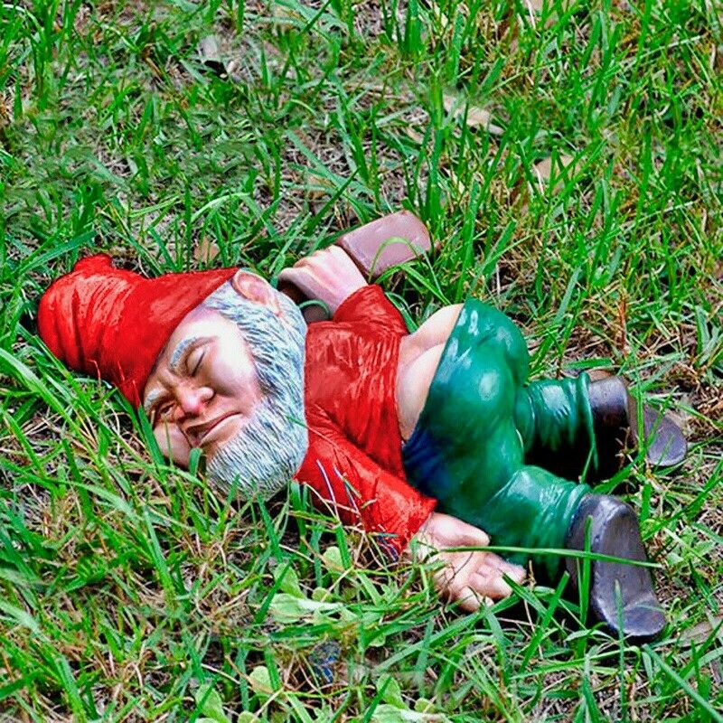 Funny Garden Drunk Gnome Funny Garden Drunk Gnome