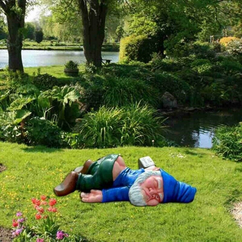 Funny Garden Drunk Gnome Funny Garden Drunk Gnome