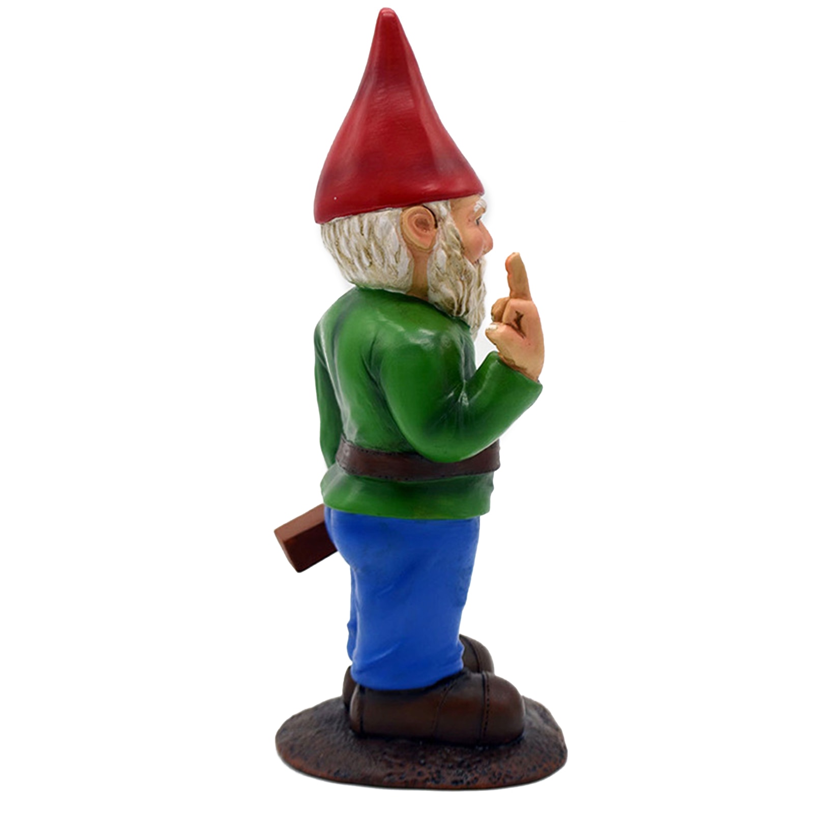 Funny Garden Gnome Resin Figurine Funny Garden Gnome Resin Figurine