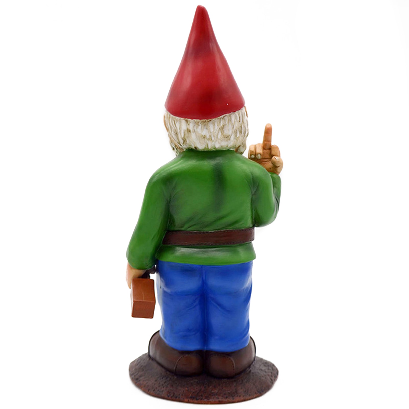 Funny Garden Gnome Resin Figurine Funny Garden Gnome Resin Figurine