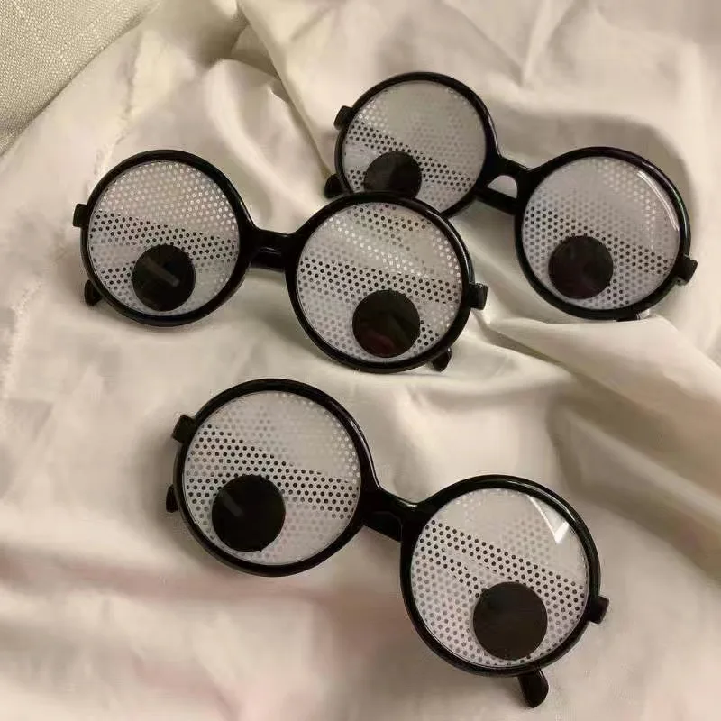 Funny Glasses Cosplay Halloween Costumes Accessory Eyeball Rolling Glasses Christmas Gifts Funny Glasses Cosplay Halloween Costumes Accessory Eyeball Rolling Glasses Christmas Gifts