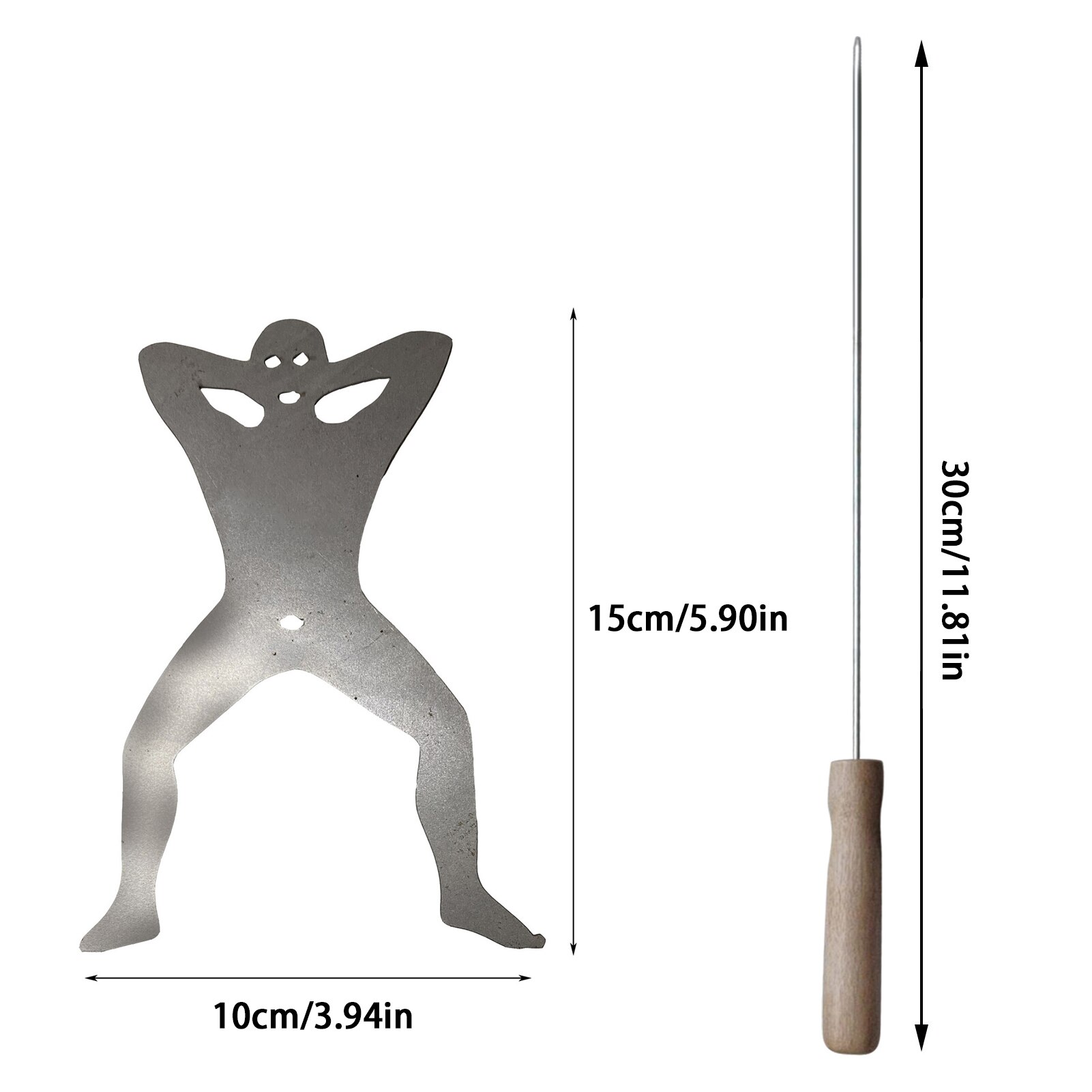 Funny Hot Dog Skewer Roasting Tool
