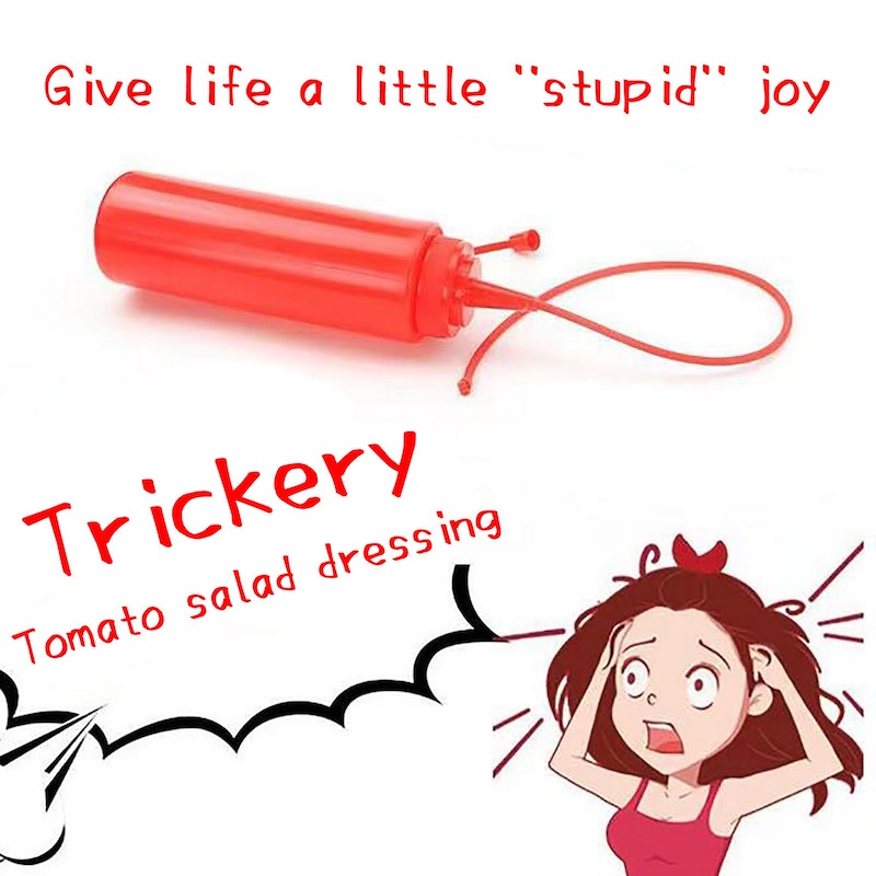 Funny Ketchup Prank Bottle Toy