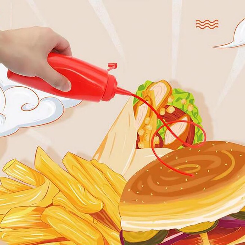 Funny Ketchup Prank Bottle Toy