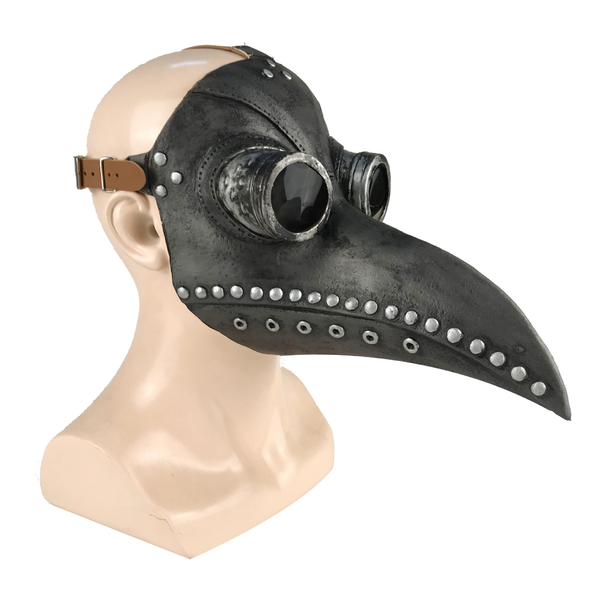 Funny Latex Steampunk Plague Doctor Bird Mask Cosplay Long Nose Halloween Masquerade Costume Props Funny Latex Steampunk Plague Doctor Bird Mask Cosplay Long Nose Halloween Masquerade Costume Props