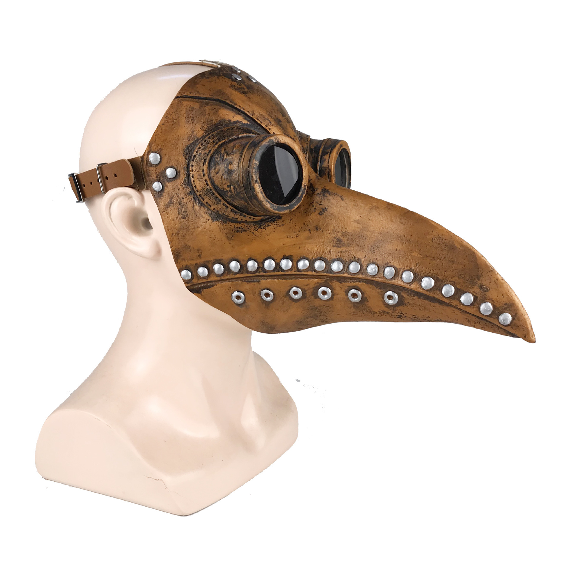 Funny Latex Steampunk Plague Doctor Bird Mask Cosplay Long Nose Halloween Masquerade Costume Props Funny Latex Steampunk Plague Doctor Bird Mask Cosplay Long Nose Halloween Masquerade Costume Props