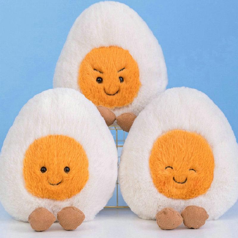 Funny Mood Boiled Egg Plush