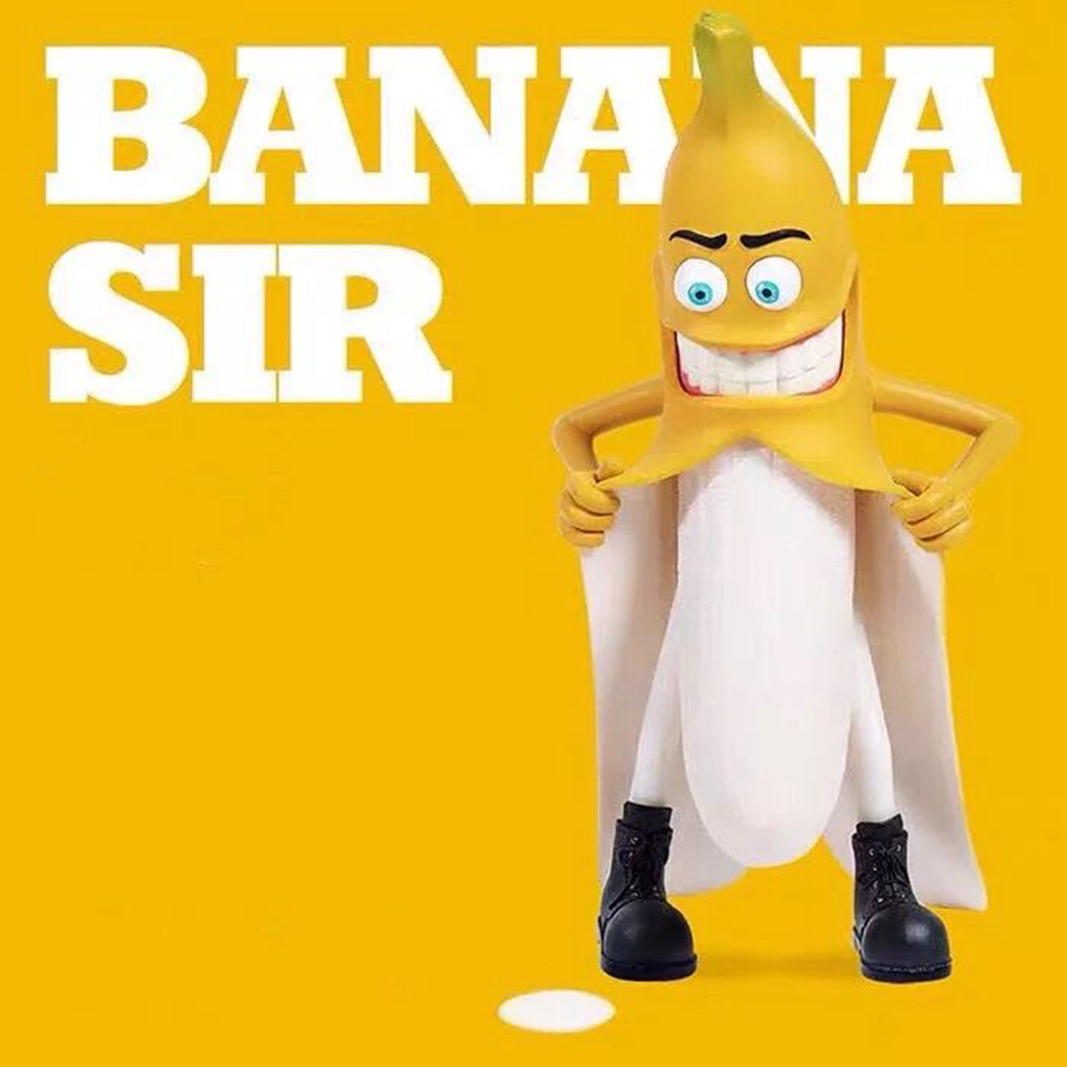 Funny Naughty Banana Figurine Funny Naughty Banana Figurine