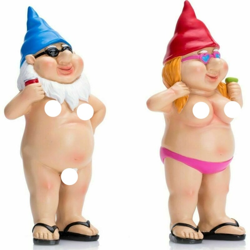 Funny Nude Garden Gnome Decor Funny Nude Garden Gnome Decor