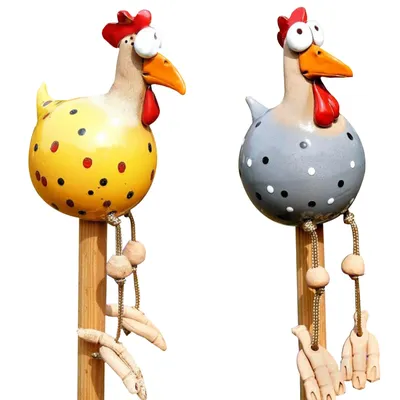 Funny Outdoor Resin Chicken Garden Statue Funny Outdoor Resin Chicken Garden Statue