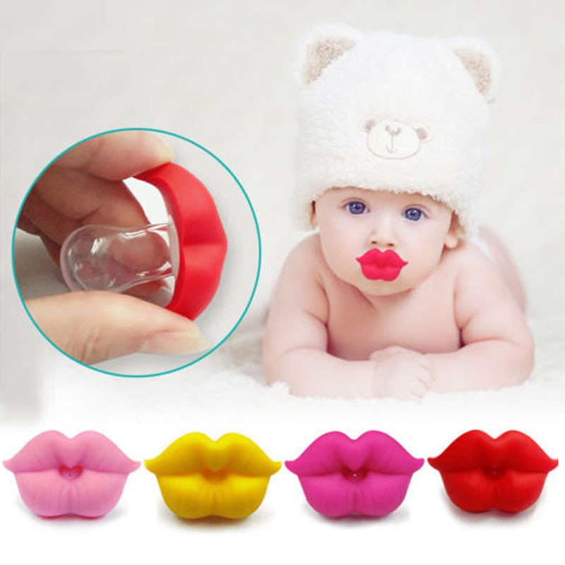 Funny Pacifier Sexy Silicone Lips Design Funny Pacifier Sexy Silicone Lips Design