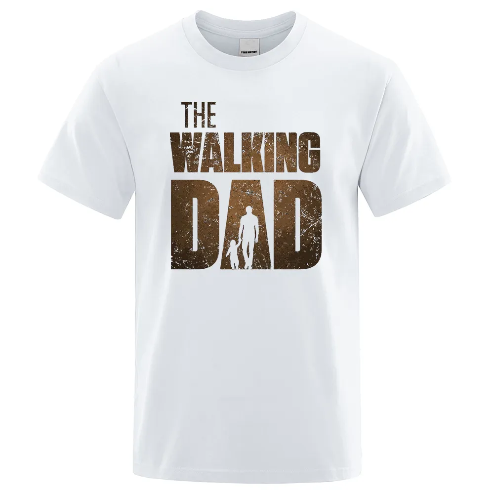 Funny Print The Walking Dad Shirt