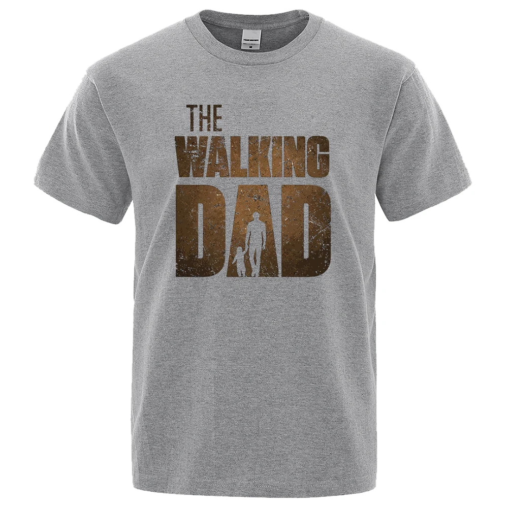 Funny Print The Walking Dad Shirt