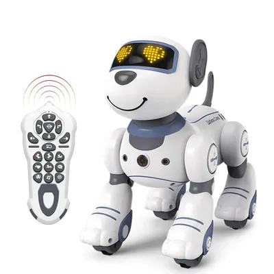Funny RC Robot Electronic Dog Stunt Dog Voice Command Programmable Touch-sense Music Song Robot Dog for Children's Toys Funny RC Robot Electronic Dog Stunt Dog Voice Command Programmable Touch-sense Music Song Robot Dog for Children's Toys
