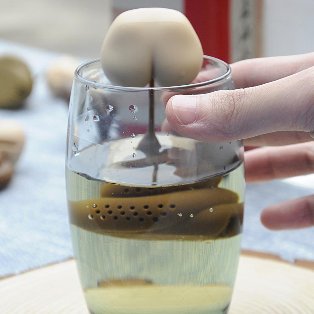 Funny Silicone Poop Tea Infuser