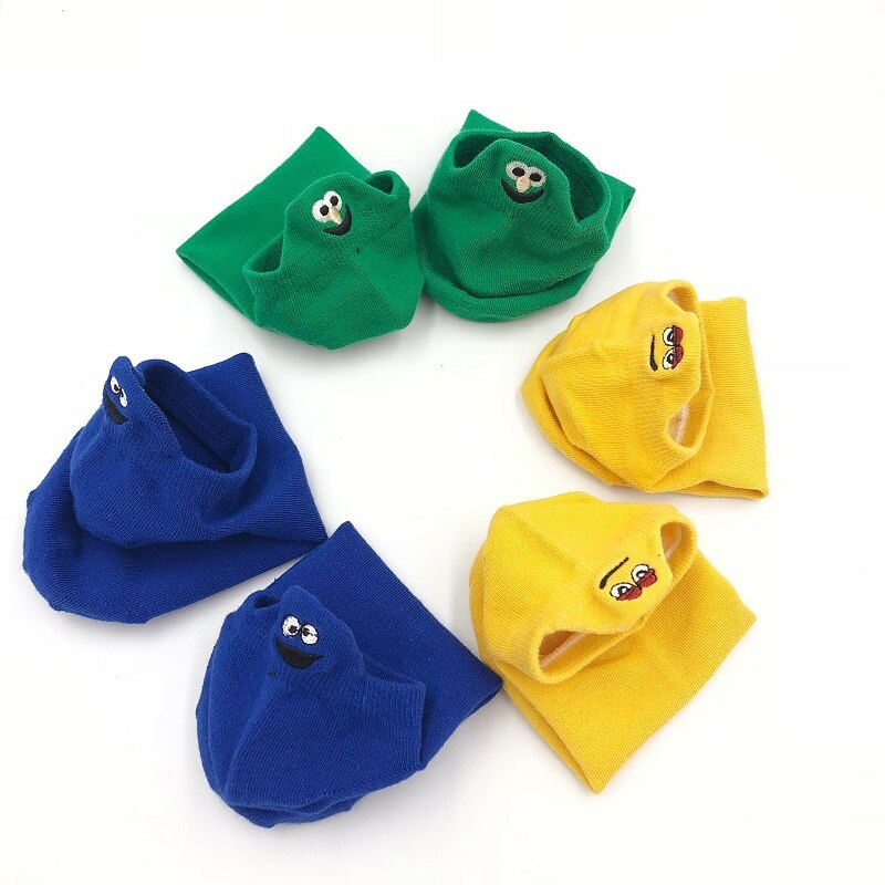 Funny Socks Cute Smile Design Funny Socks Cute Smile Design