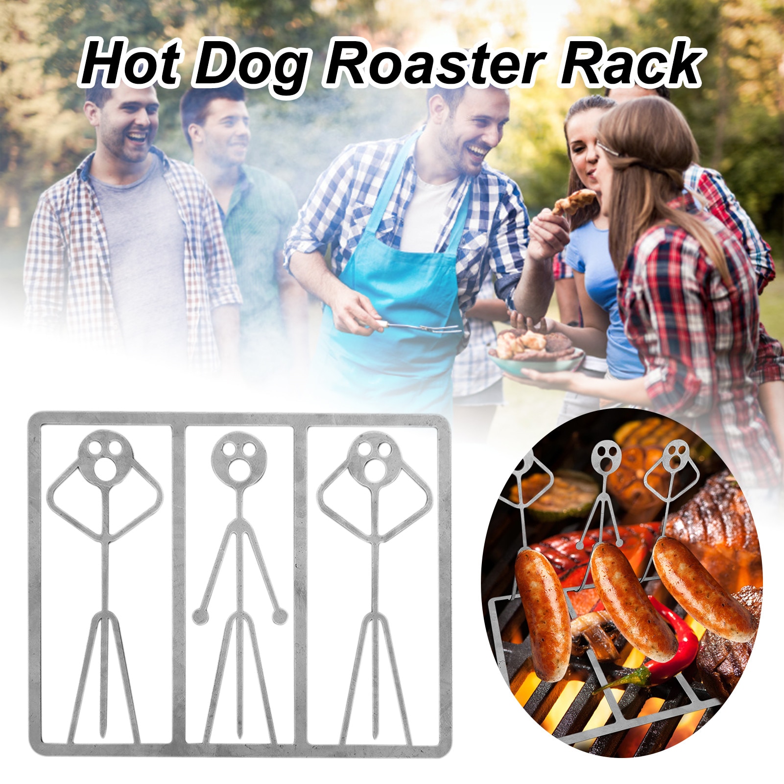 Funny Stainless Steel Hotdog Roaster Funny Stainless Steel Hotdog Roaster
