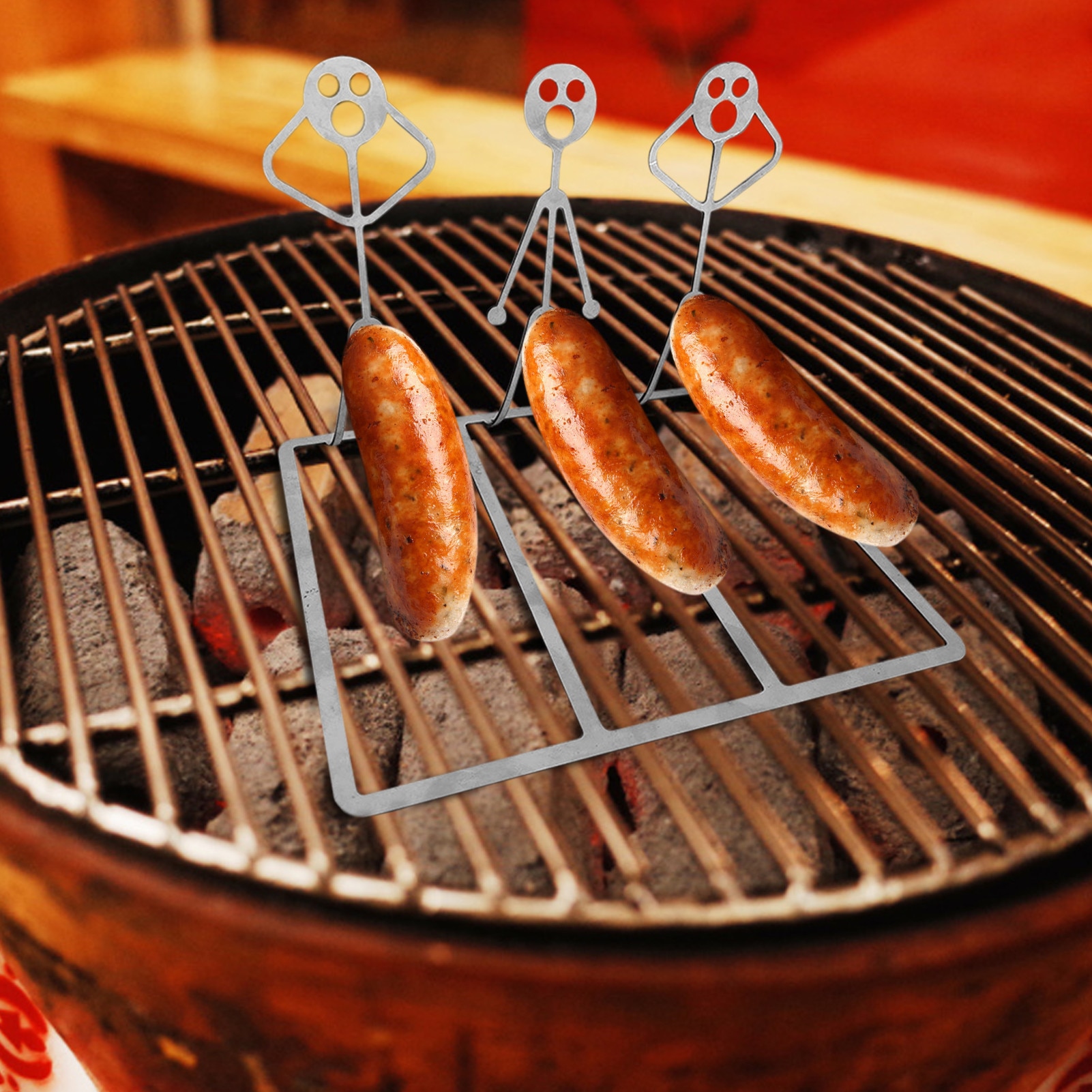 Funny Stainless Steel Hotdog Roaster Funny Stainless Steel Hotdog Roaster