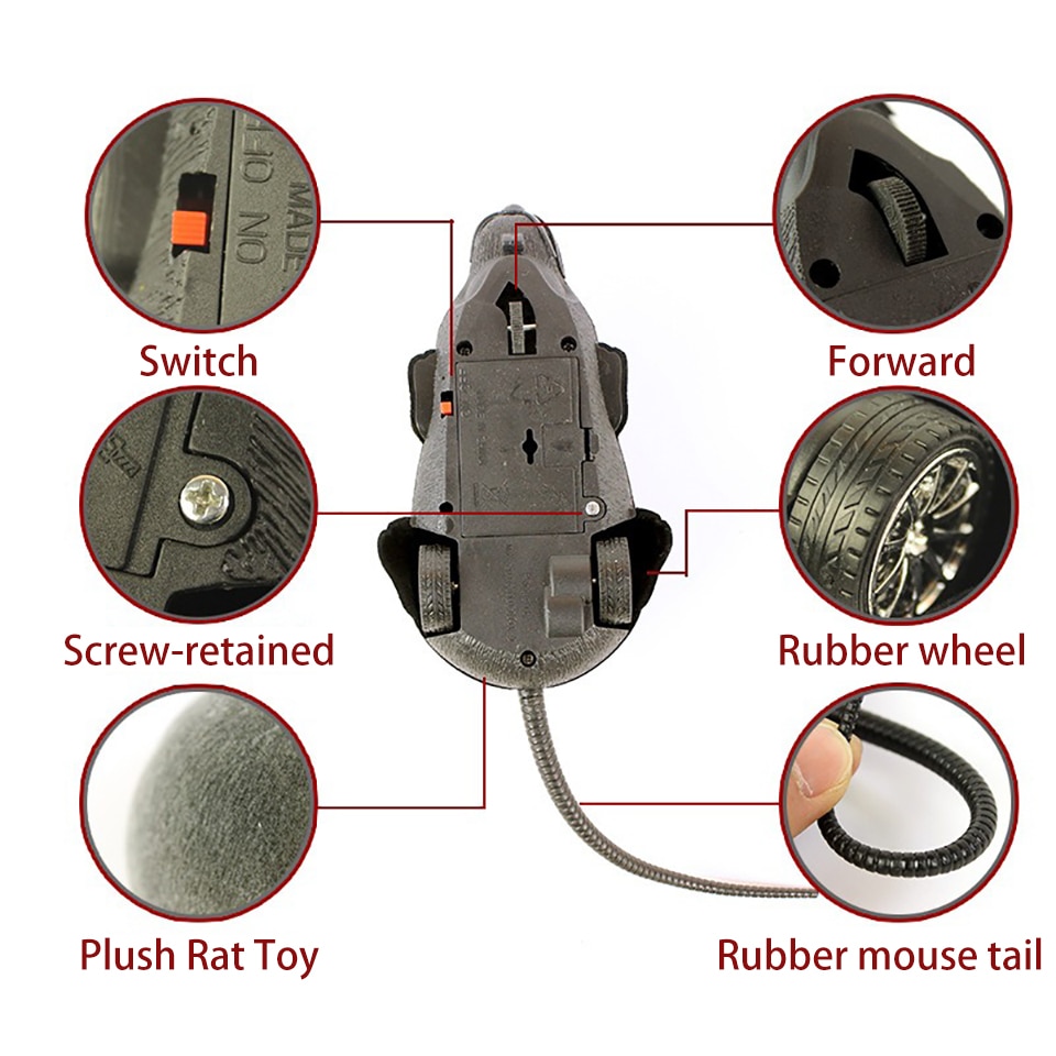 Funny Toy Remote Control Mouse for Cats Funny Toy Remote Control Mouse for Cats