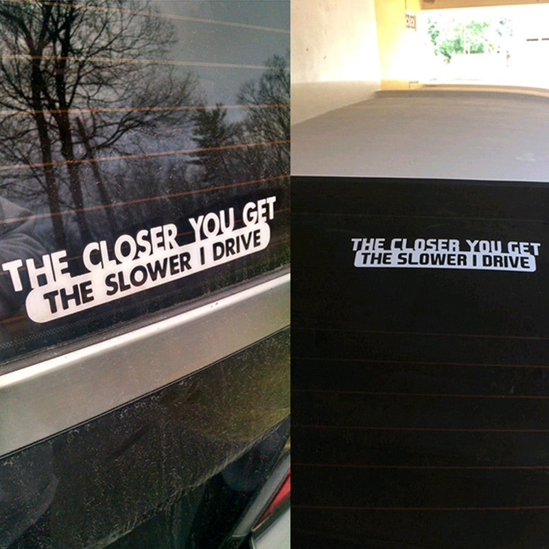 Funny Window Sticker Self-Adhesive Car Decal Funny Window Sticker Self-Adhesive Car Decal