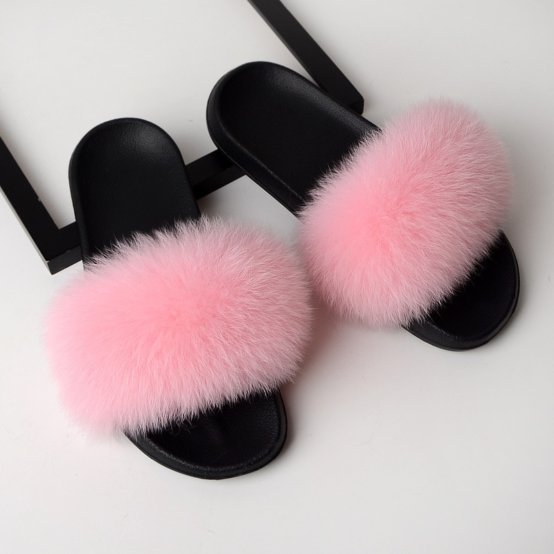 Fur Slippers Women House Sandals Fur Slippers Women House Sandals