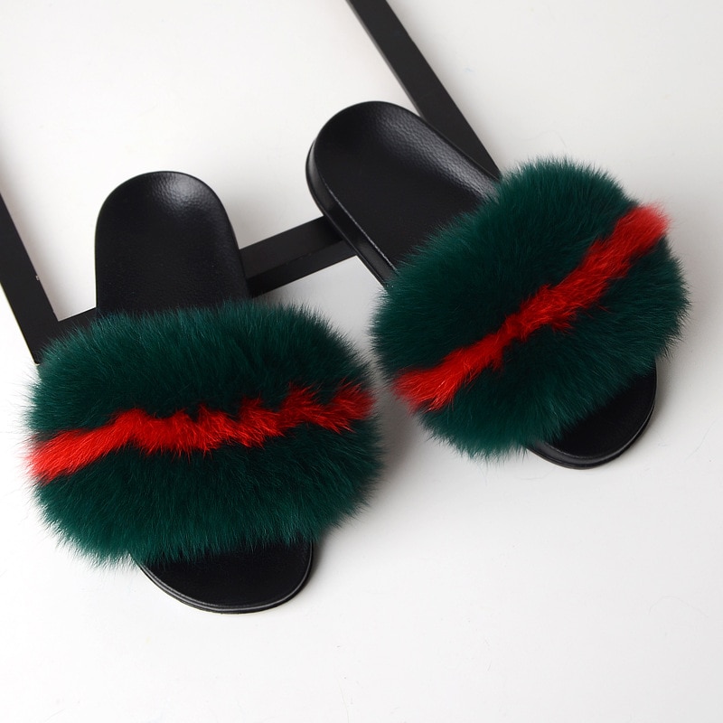 Fur Slippers Women House Sandals Fur Slippers Women House Sandals