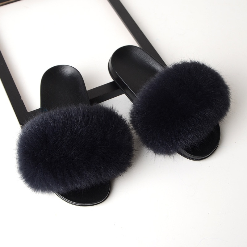 Fur Slippers Women House Sandals Fur Slippers Women House Sandals