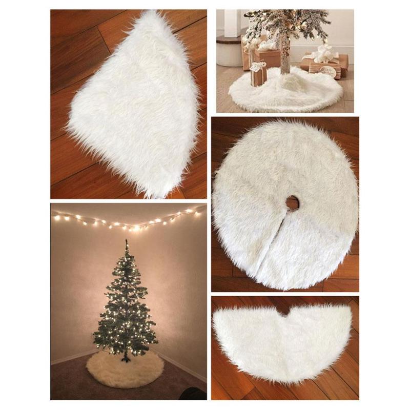 Fur Tree Skirt Christmas Tree Carpet Fur Tree Skirt Christmas Tree Carpet