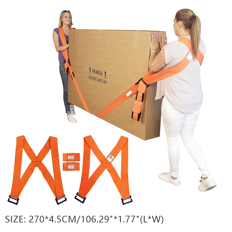 Furniture Lifting Straps Shoulder Carrying Ropes (2pcs) Furniture Lifting Straps Shoulder Carrying Ropes (2pcs)
