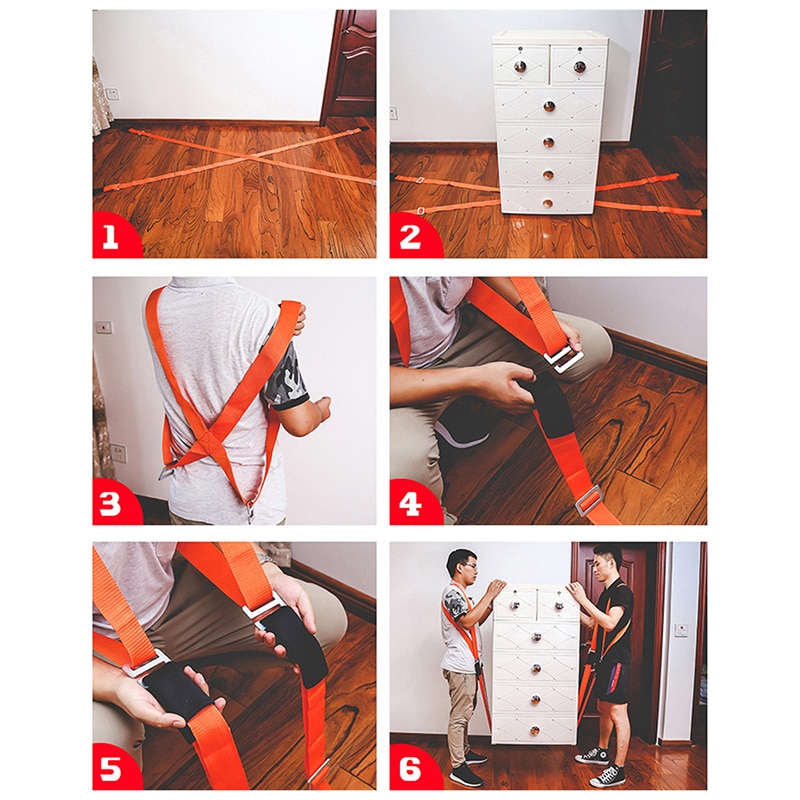 Furniture Lifting Straps Shoulder Carrying Ropes (2pcs) Furniture Lifting Straps Shoulder Carrying Ropes (2pcs)